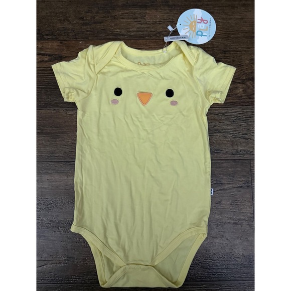 Play by Little Sleepies 18-24 Months Yellow Chick Bodysuit Onesie NWT - Picture 1 of 7